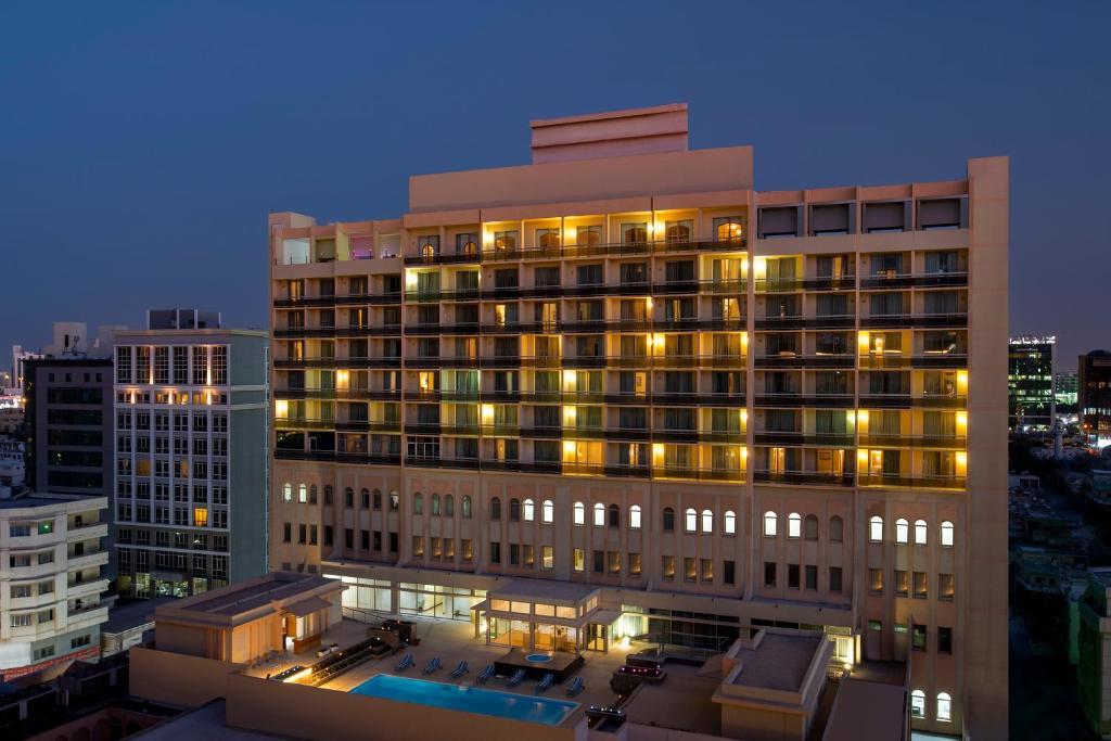 Bangunan di mana terletaknya hotel