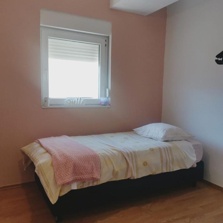 Postel nebo postele na pokoji v ubytování Apartment Divine Metković72m2