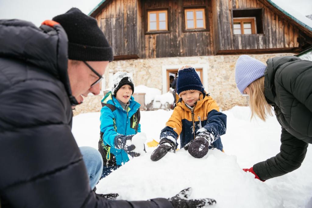 Hosté ubytování Obiralmhütte Mosgan