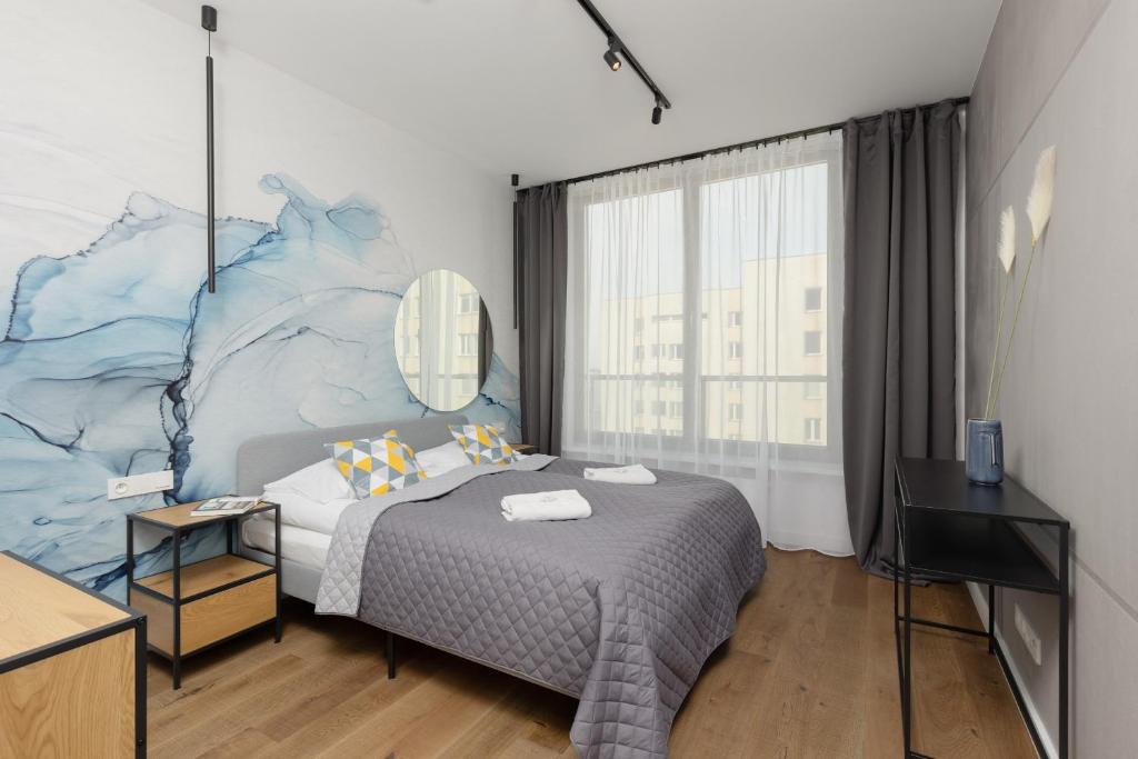 Fotografia z galérie ubytovania Business Apartment Wola with Parking Place by Noclegi Renters vo Varšave