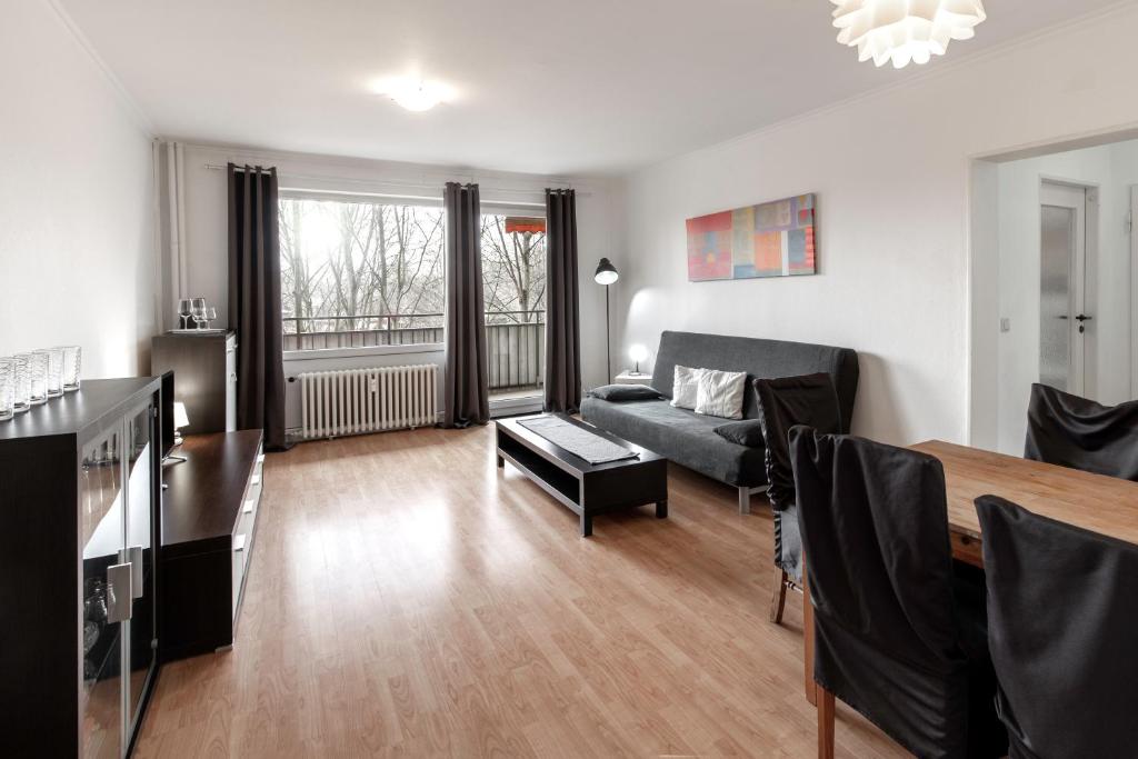 Posezení v ubytování Arkadia - Ferienwohnung - Uhlandweg