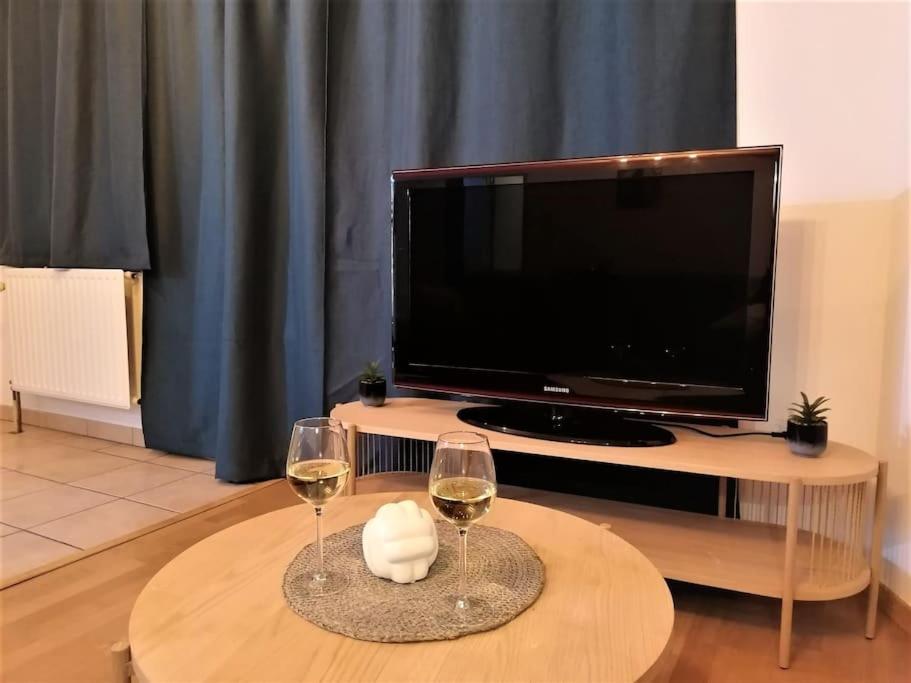 TV a/nebo společenská místnost v ubytování The Corner