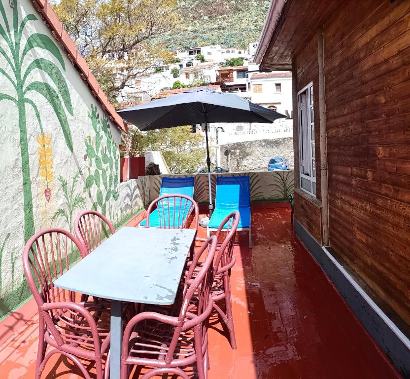 A patio or other outdoor area at Chalet Juana La Concha Valle de Agaete