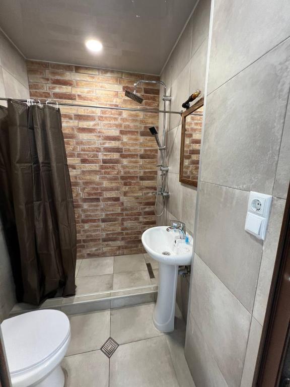 Koupelna v ubytování Hotel Boutique George
