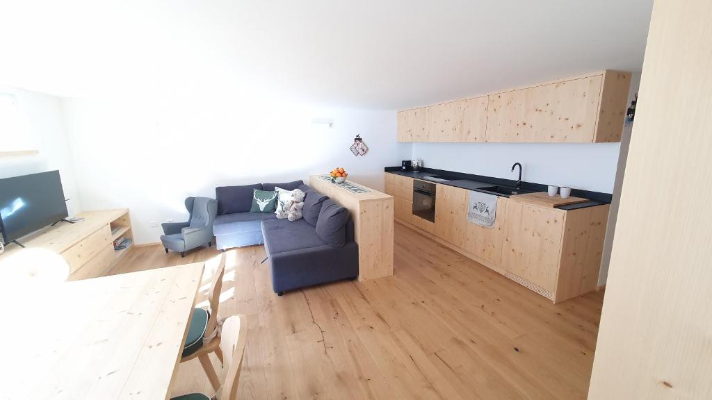 Kuchyň nebo kuchyňský kout v ubytování Yeti Lodge