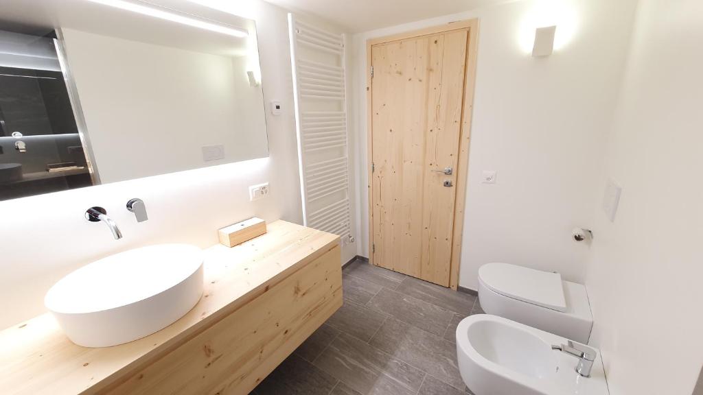 Koupelna v ubytování Yeti Lodge