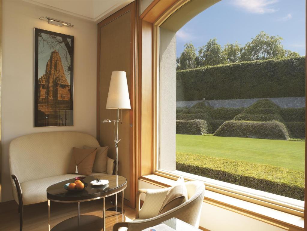 Posezení v ubytování Trident Gurgaon