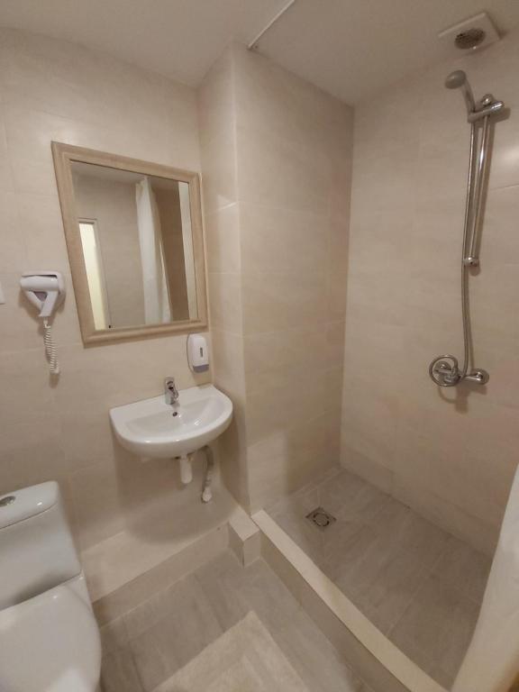 Koupelna v ubytování Telliskivi Apartment