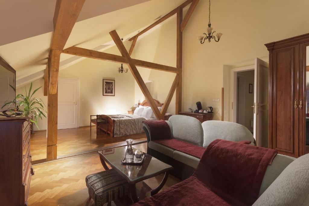 Część wypoczynkowa w obiekcie Boutique Hotel Constans