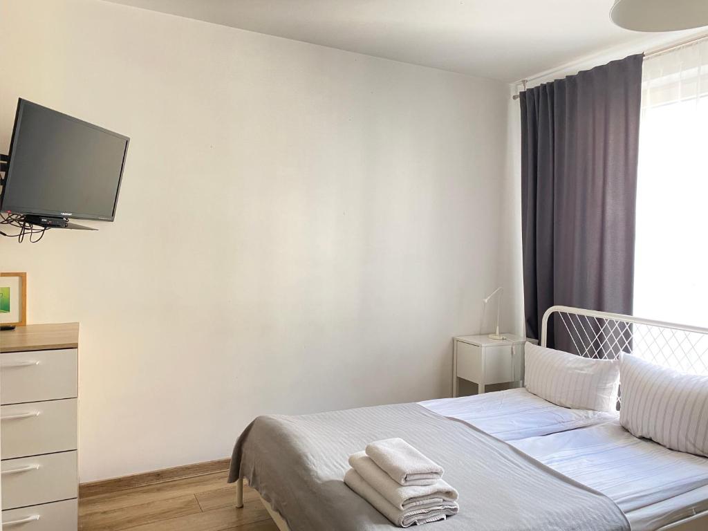 Postel nebo postele na pokoji v ubytování Residence Aparthotel