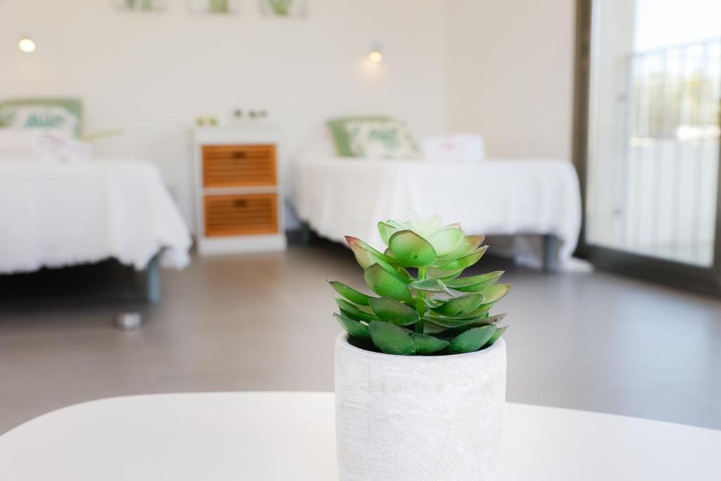 A bed or beds in a room at Villa Toya