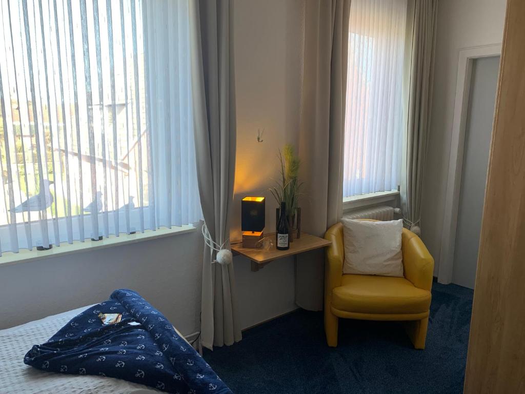 Posezení v ubytování Hotel Meerblick garni