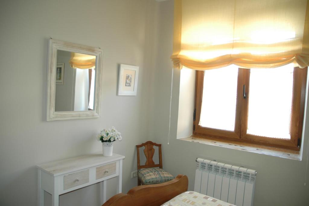 Postel nebo postele na pokoji v ubytování Casa Rural Reposo de Afanes