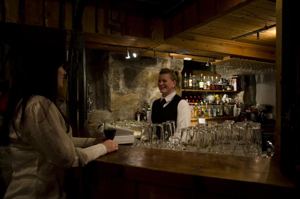 Nápoje v ubytování Sogndalstrand Kulturhotell