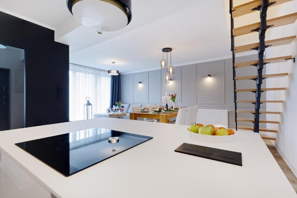 Kuchyňa alebo kuchynka v ubytovaní Apartament Heaven