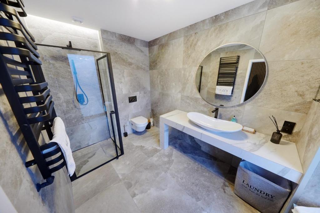 Kúpeľňa v ubytovaní Apartament Heaven