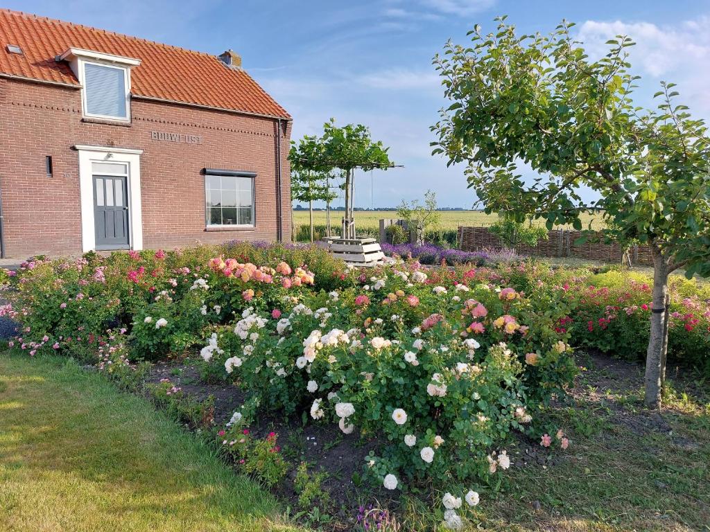 Zahrada ubytování B&B Bouwmanshoeve