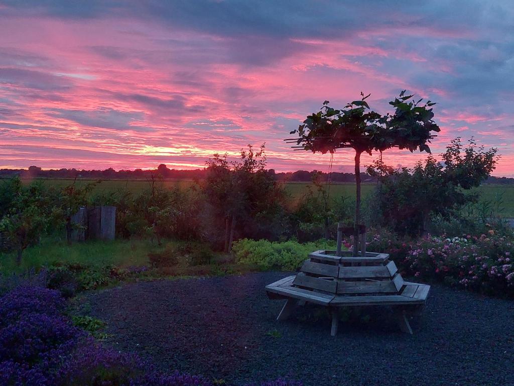 Zahrada ubytování B&B Bouwmanshoeve