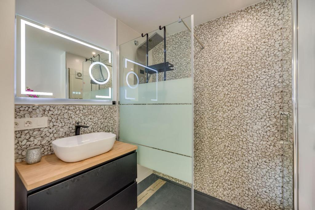 Kúpeľňa v ubytovaní Beach apartment Marbella
