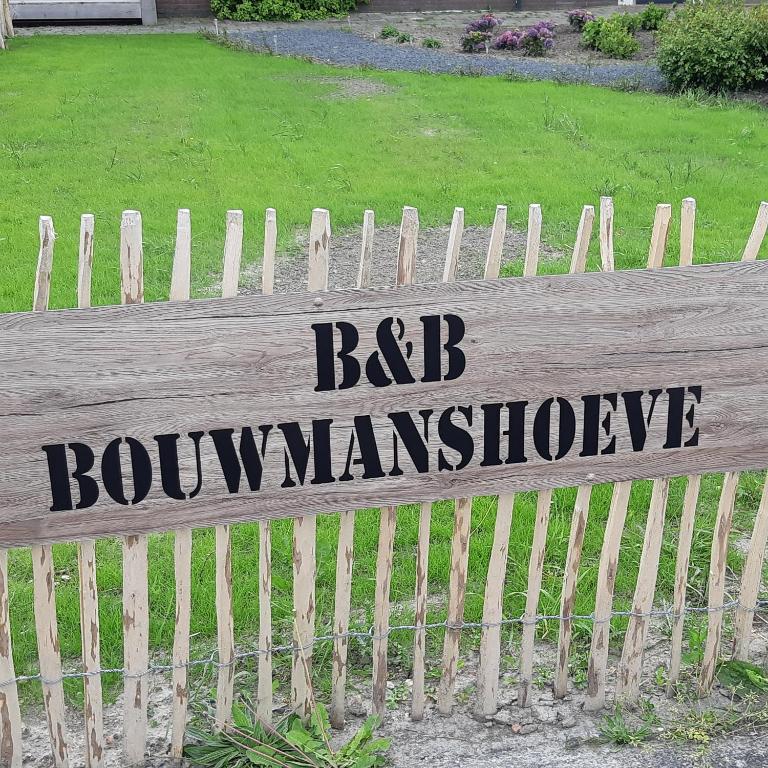 Certifikát, hodnocení, plakát nebo jiný dokument vystavený v ubytování B&B Bouwmanshoeve