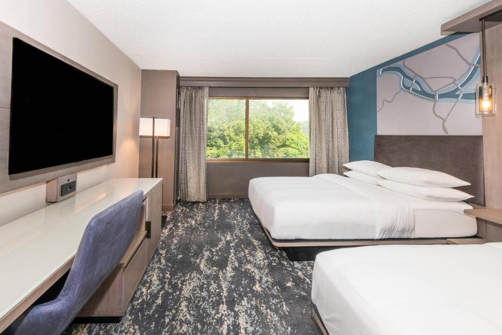 Pittsburgh Airport Marriott - Doble/doble Estándar, Habitación De Huéspedes, 2 Doble