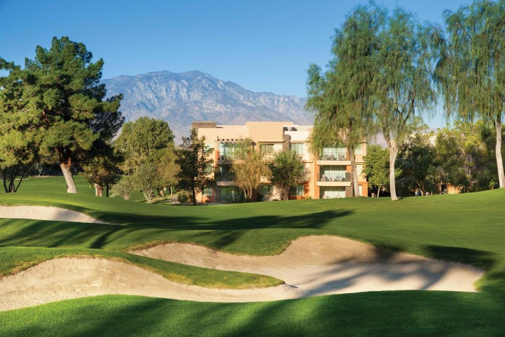 a view of the golf course at the resort at Marriott's Shadow Ridge II - The Enclaves in Palm Desert