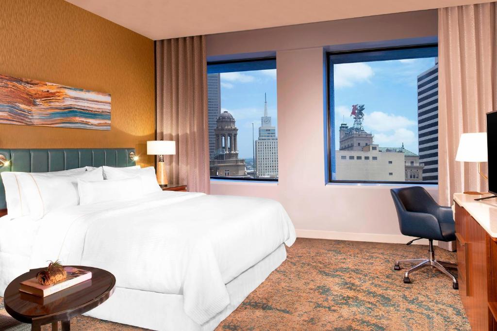 The Westin Dallas Downtown - 1 Kingsize Bed, Traditionele Logeerkamer