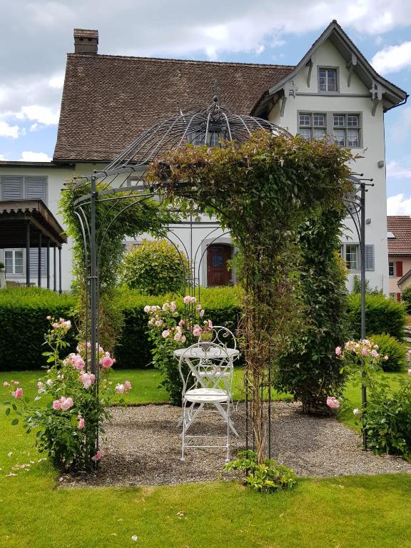 Zahrada ubytování BnB Elsenerhaus