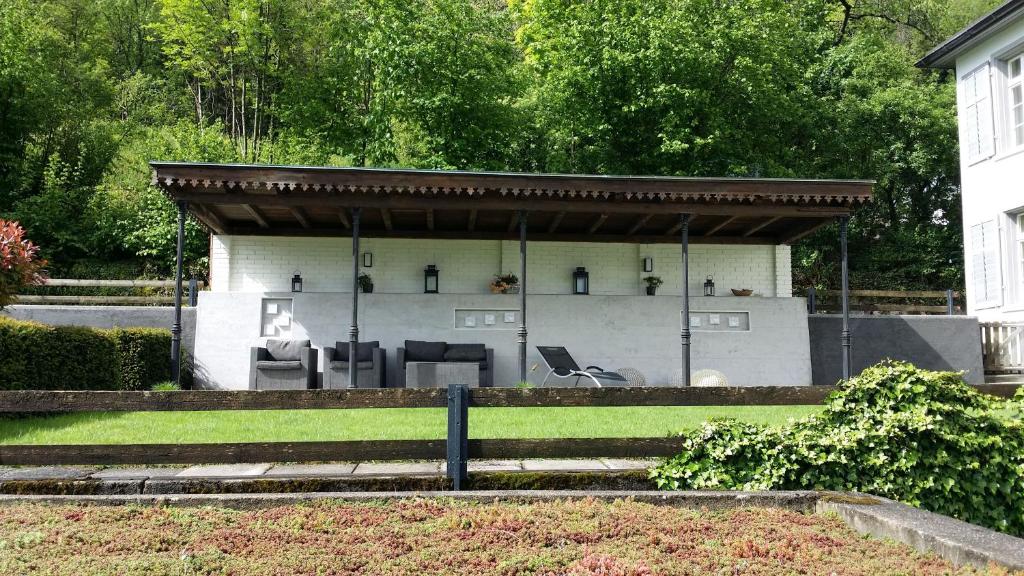 Zahrada ubytování BnB Elsenerhaus