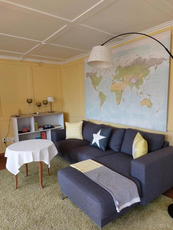 Posezení v ubytování BnB Elsenerhaus