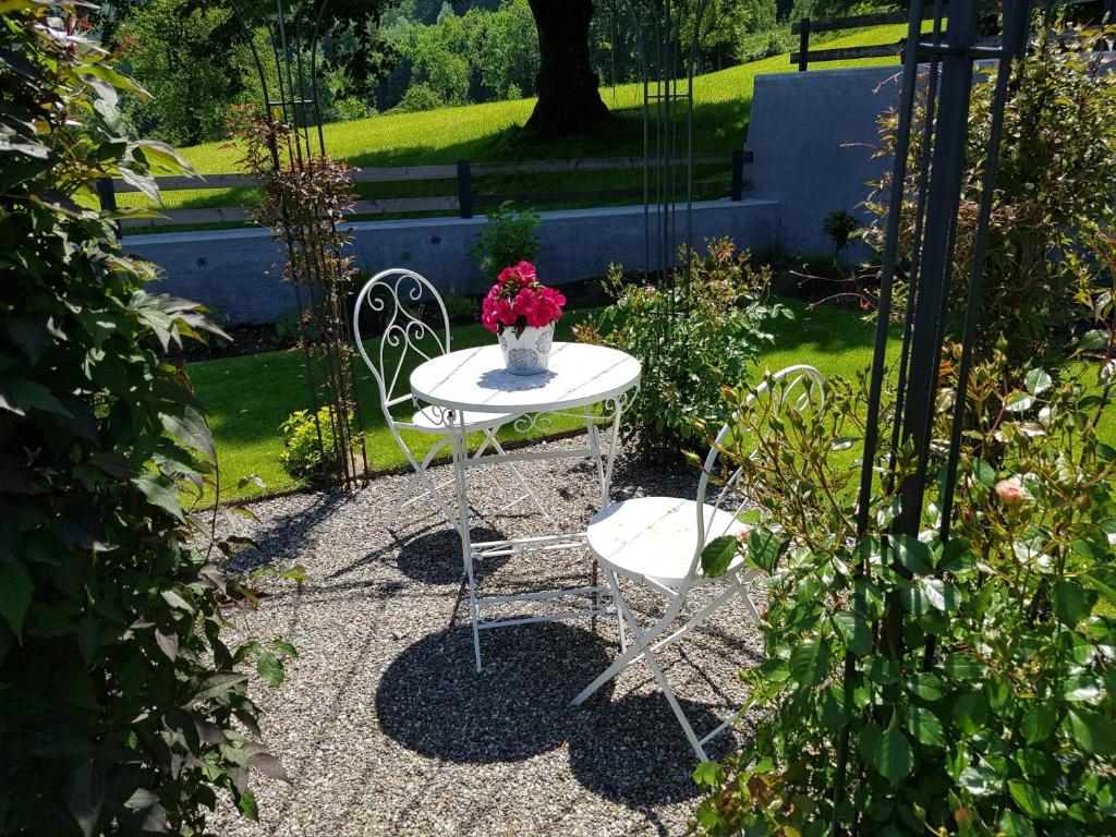 Zahrada ubytování BnB Elsenerhaus