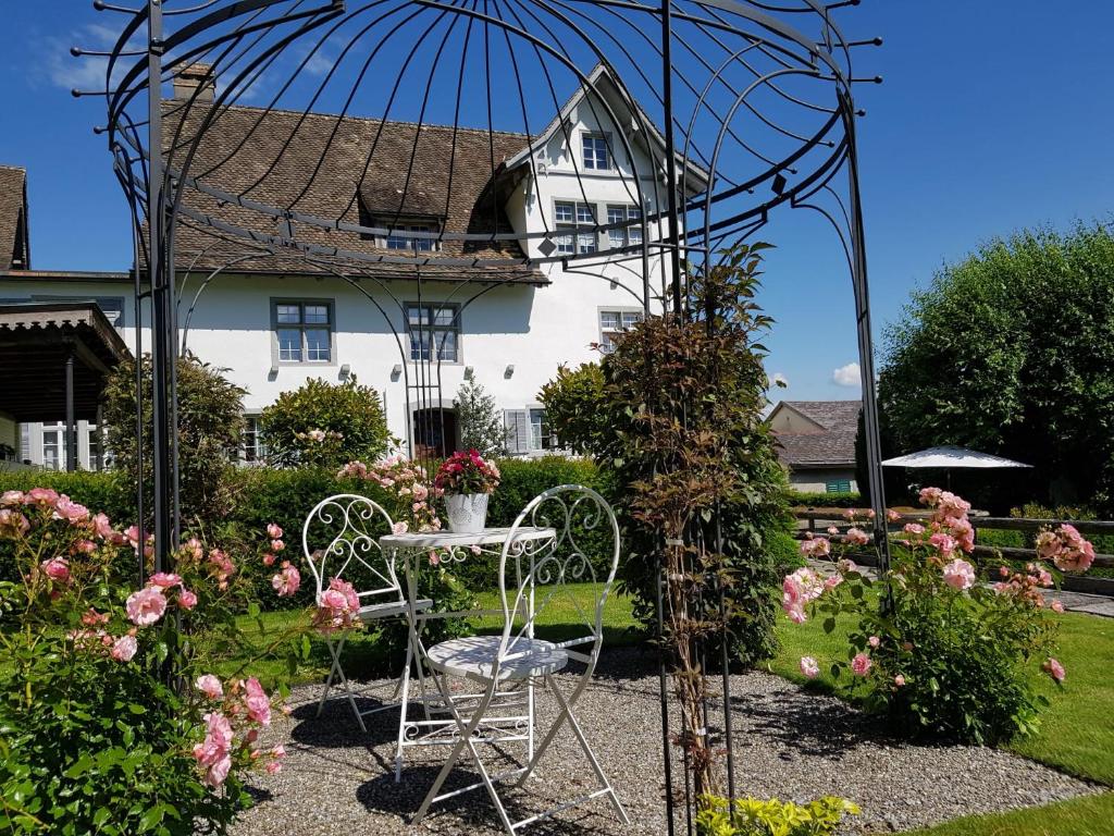 Zahrada ubytování BnB Elsenerhaus