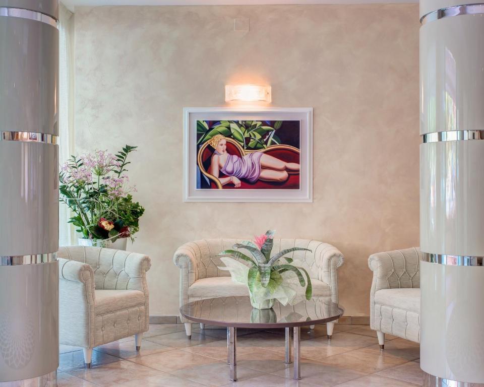 Posezení v ubytování Hotel Continental