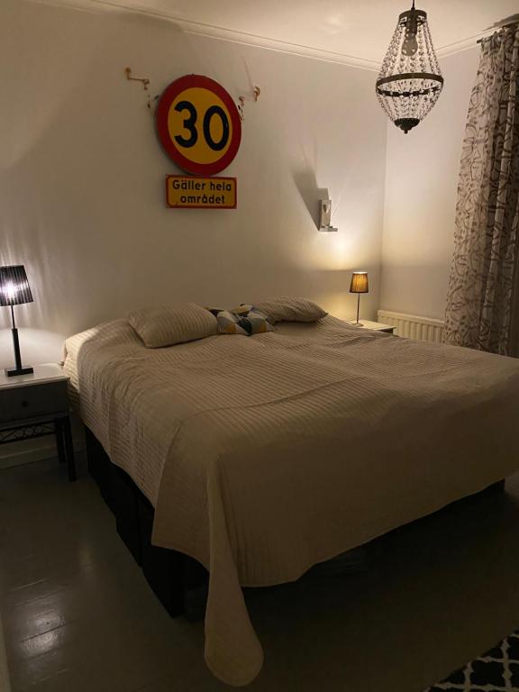Postel nebo postele na pokoji v ubytování Lektorn