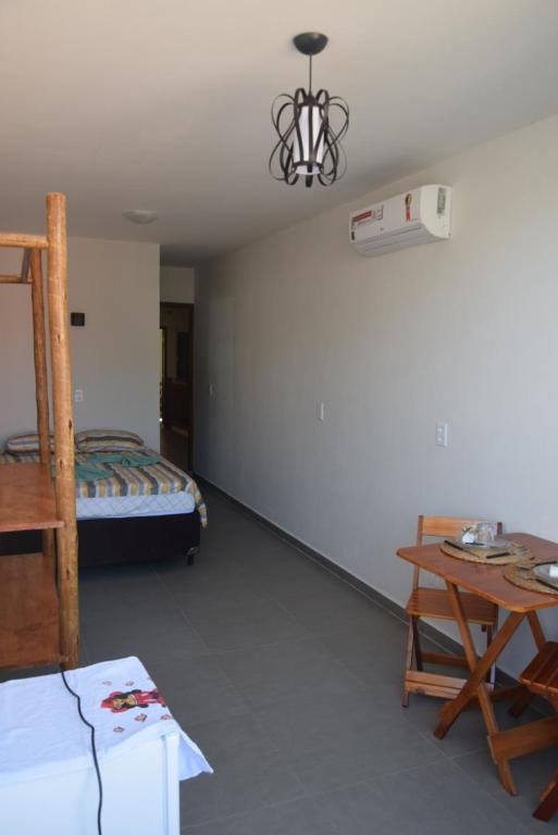 Postel nebo postele na pokoji v ubytování Residencial Lucernaré - Resende