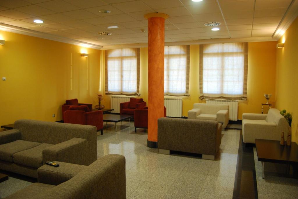 Posezení v ubytování Hotel Meleiros