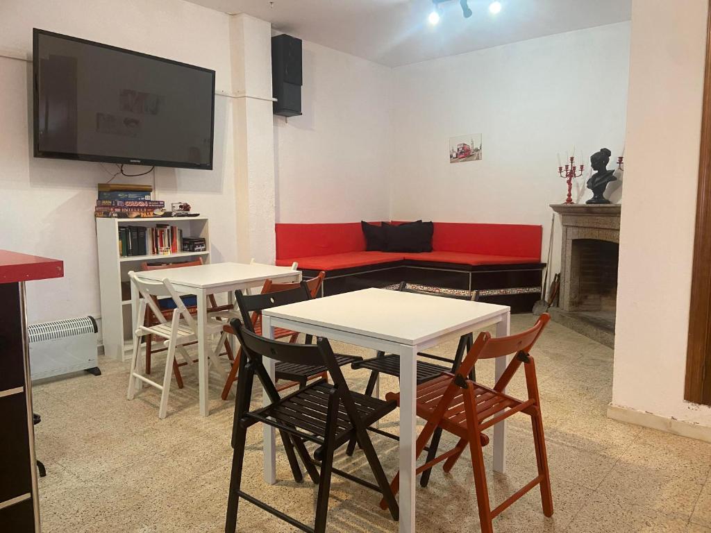 A kitchen or kitchenette at El Abigero II