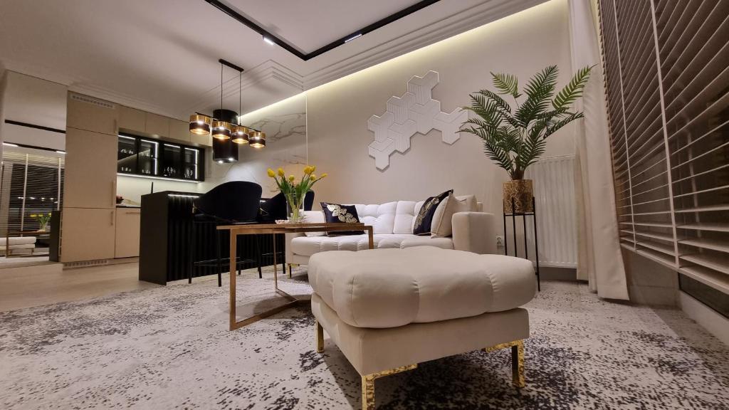 Posedenie v ubytovaní Apartament Bulwary Oświęcim