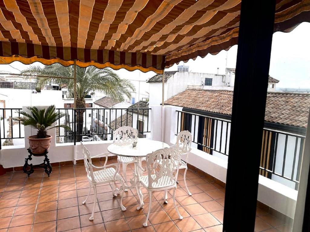 Balkón nebo terasa v ubytování Hostal Almanzor