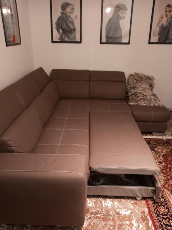 A seating area at Sara