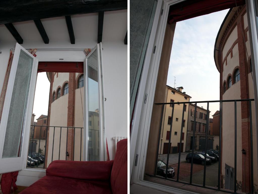 The building in which a panziókat is located
