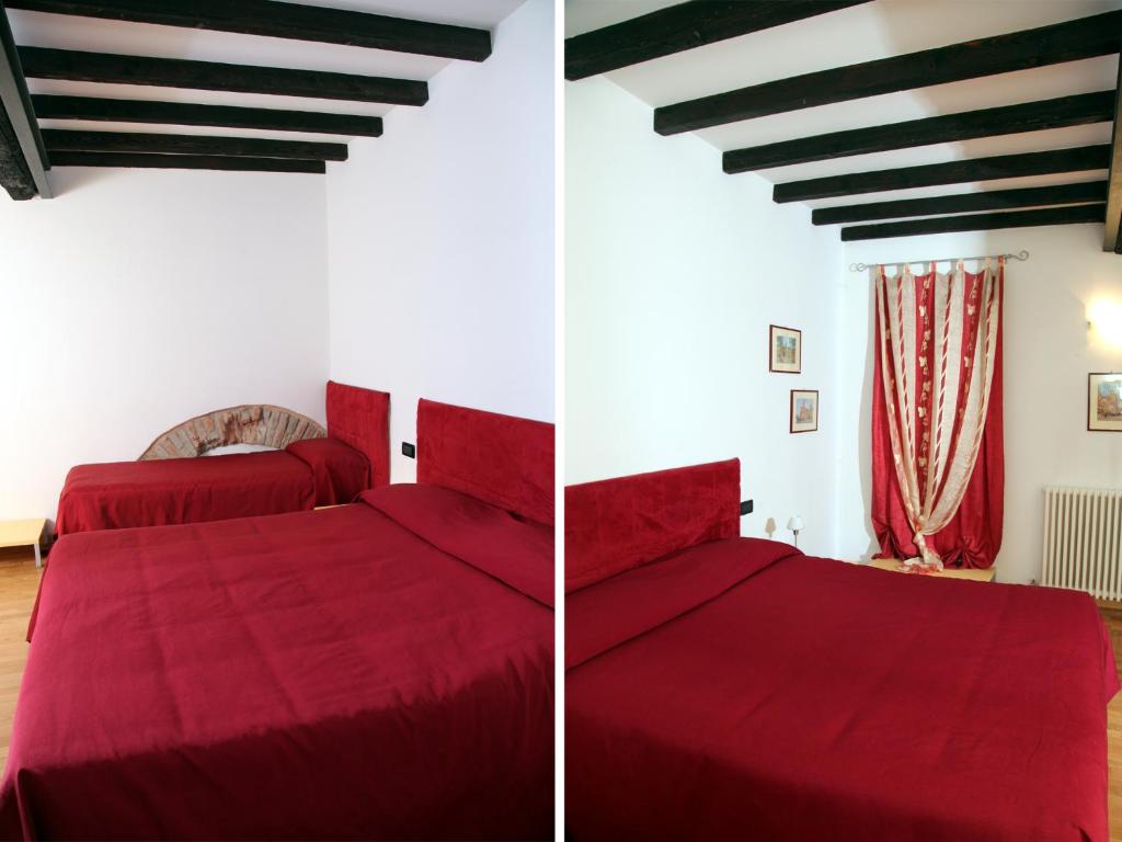 A bed or beds in a room at Il Sipario