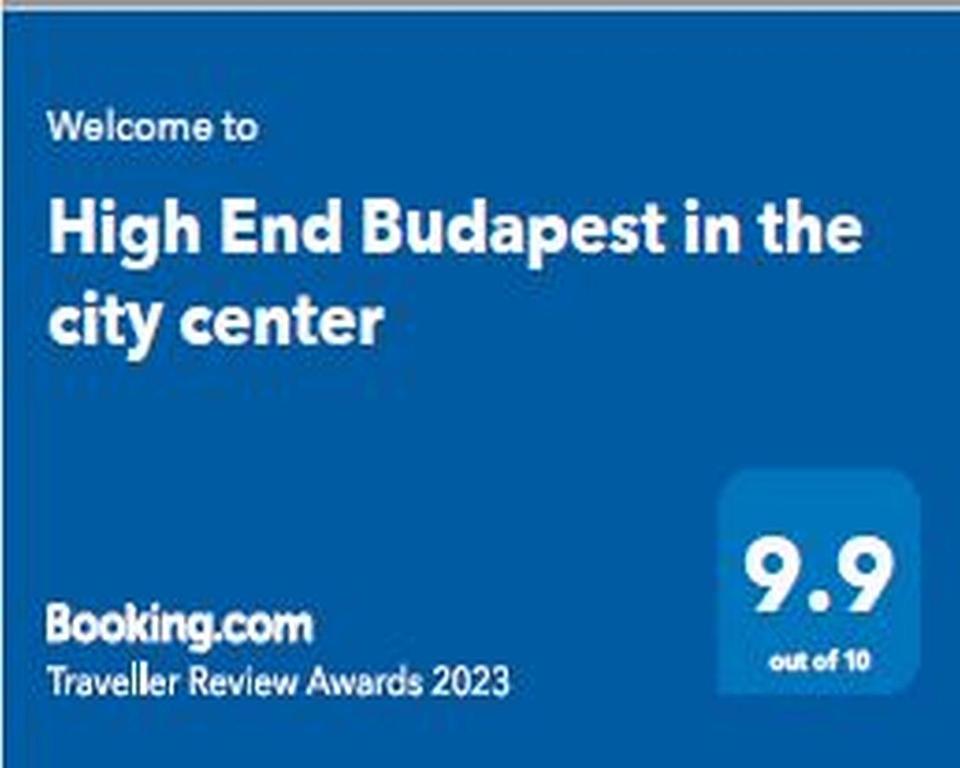 Certifikát, ocenenie alebo iný dokument vystavený v ubytovaní High End Budapest in the city center
