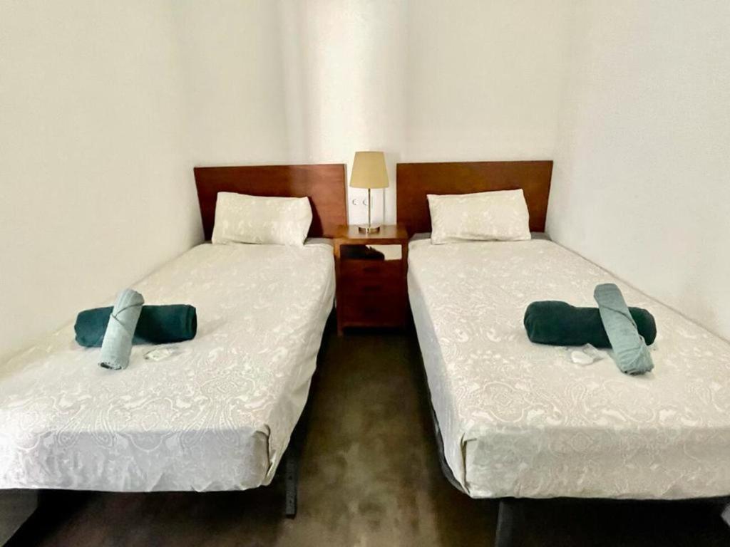 Кровать или кровати в номере Central view apartments