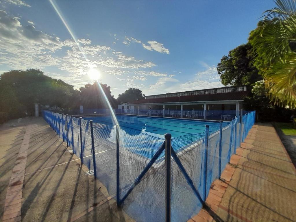 Bazén v ubytování Hotel Campestre CENVATURS nebo v jeho okolí