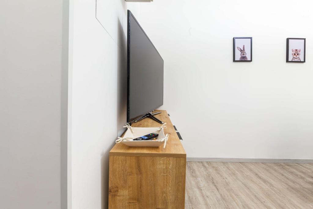 TV a/nebo společenská místnost v ubytování Ragusia