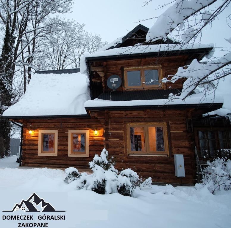 Domeczek Góralski Zakopane v zime