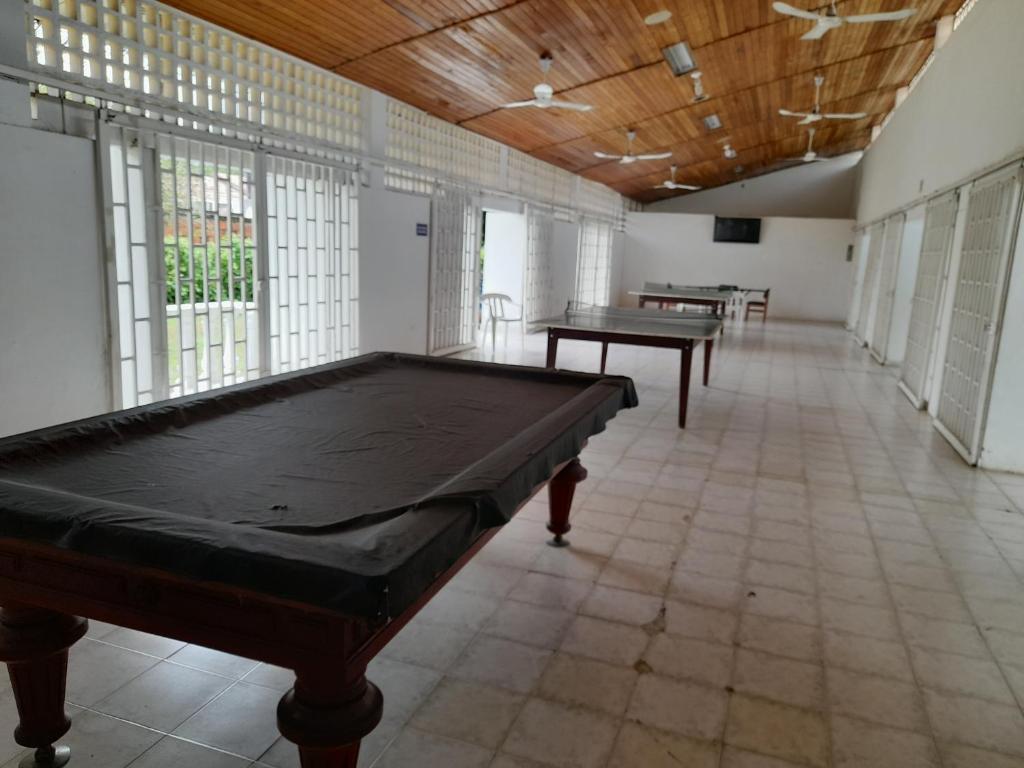 Biliár nebo kulečník v ubytování Hotel Campestre CENVATURS
