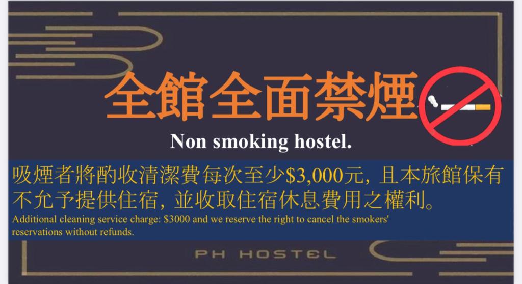 Certifikát, hodnocení, plakát nebo jiný dokument vystavený v ubytování PH Hostel