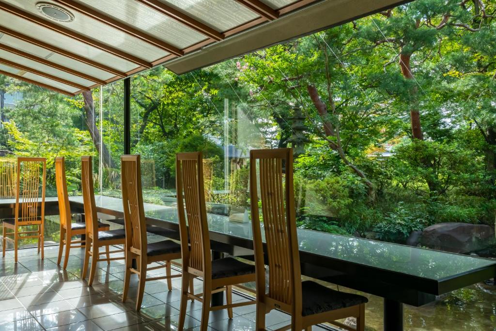 Zahrada ubytování Tokiwa Hotel